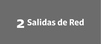 Salida de Red Salida de Red