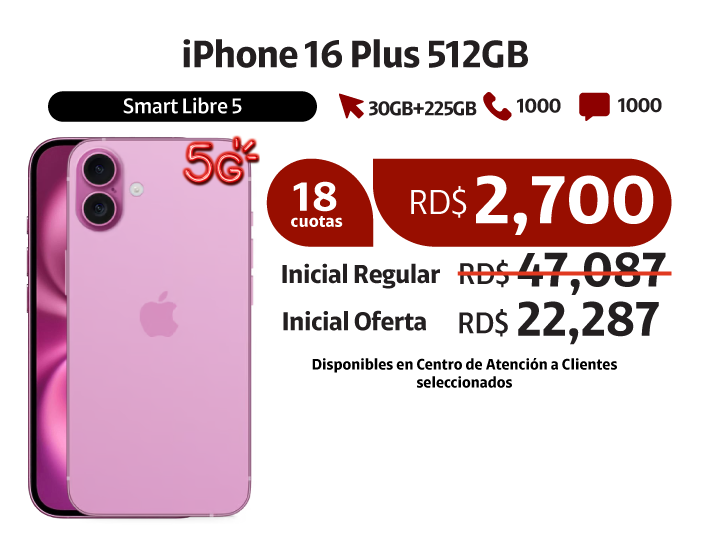 iPhone 16 Plus 512GB