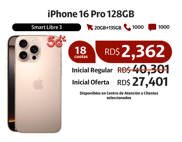 iPhone 16 Pro 128GB