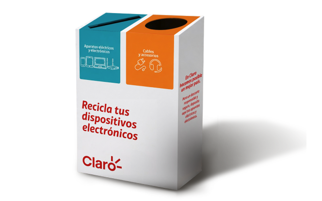 Más dominicanos podrán contribuir al cuidado del medioambiente con la expansión nacional de Recicla con Claro Más dominicanos podrán contribuir al cuidado del medioambiente con la expansión nacional de Recicla con Claro