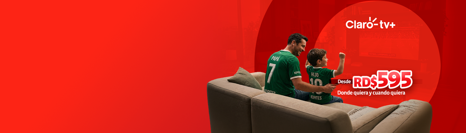 Planes de Claro tv+ desde RD$595