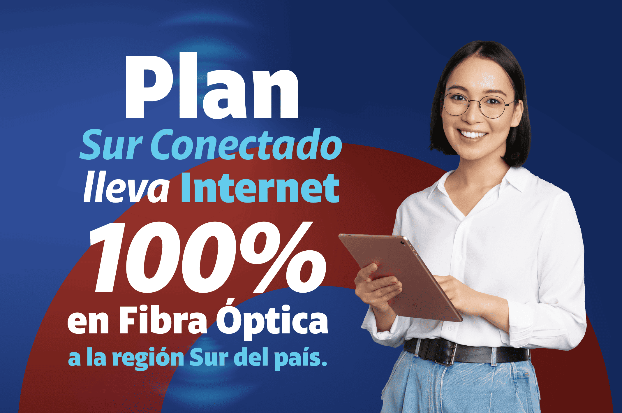 El Sur más conectado que nunca con Fibra Óptica de Claro El Sur más conectado que nunca con Fibra Óptica de Claro