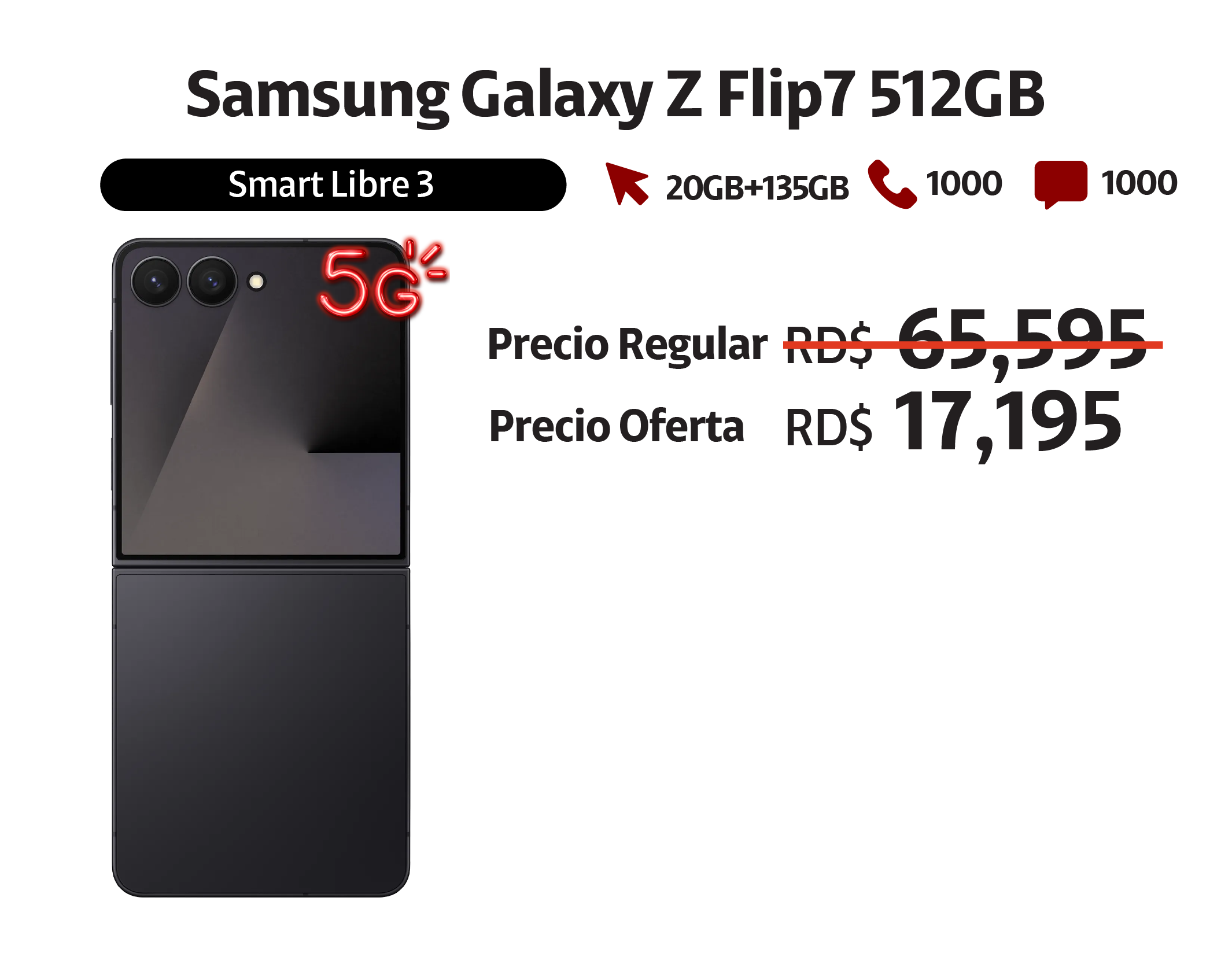 Samsung Galaxy Z Flip7 512GB
