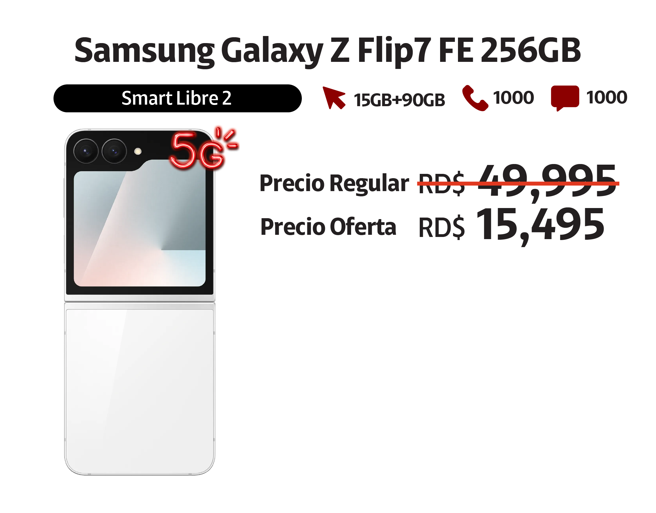 Samsung Galaxy Z Flip7 FE 256GB