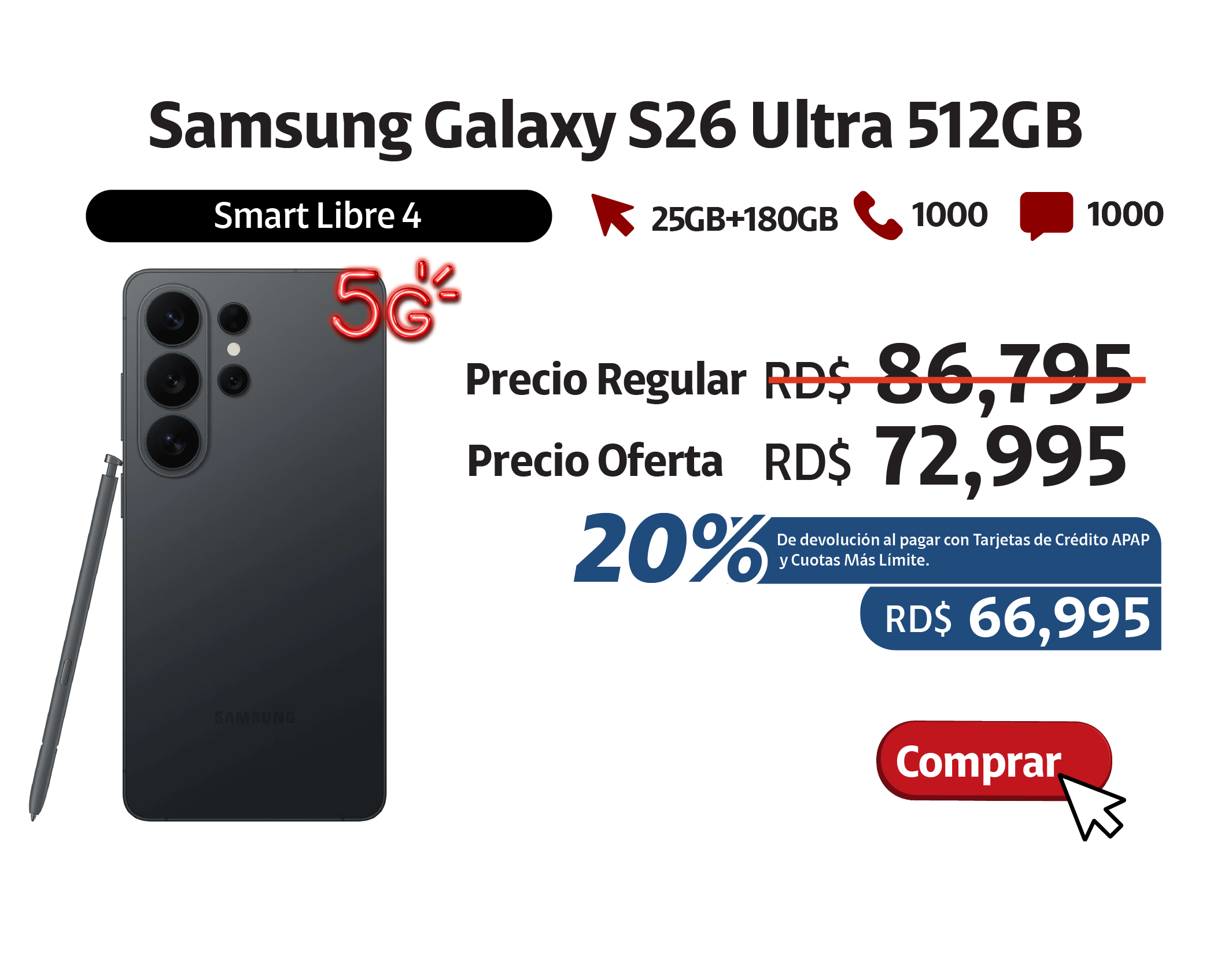 Samsung Galaxy S26 Ultra 512GB