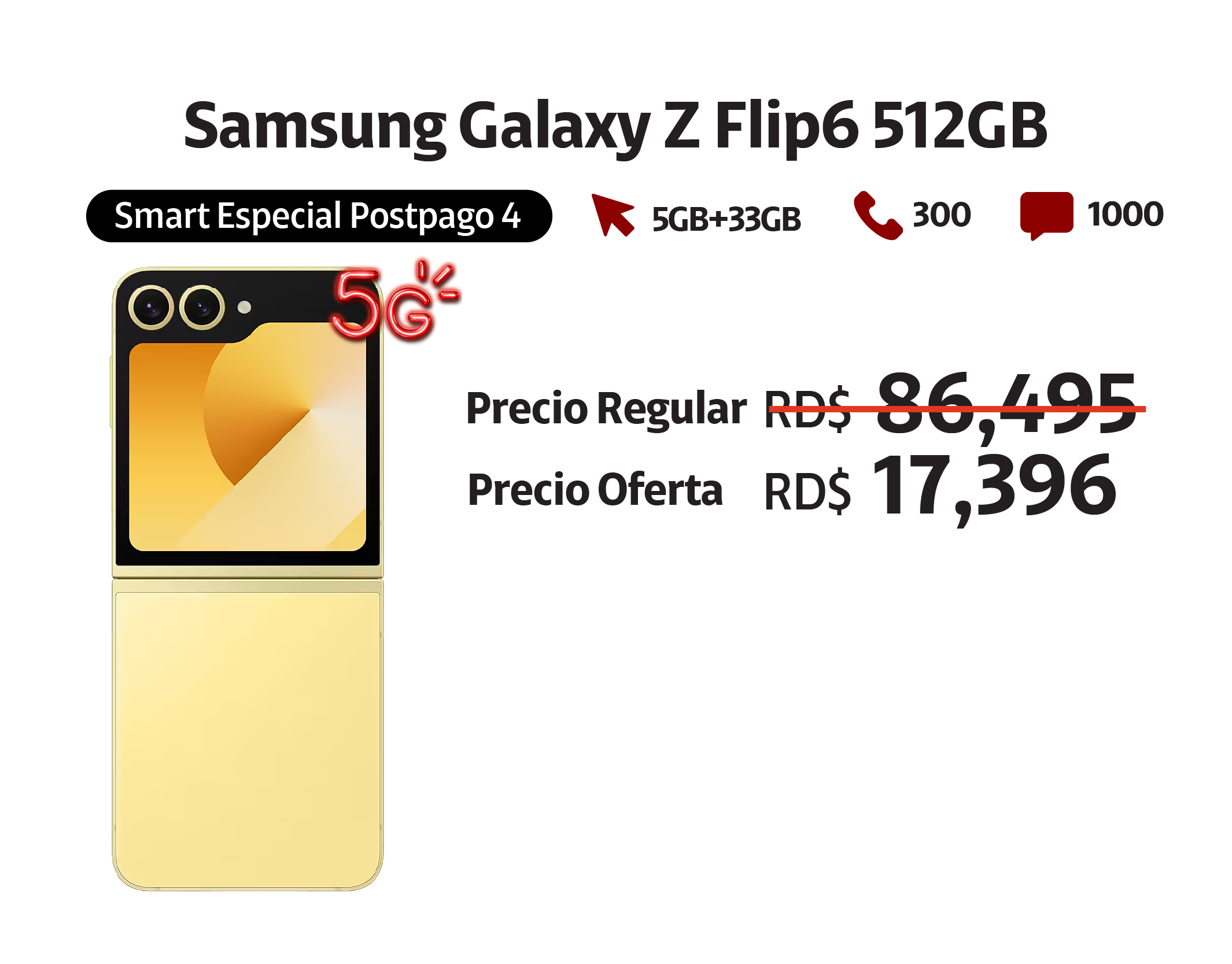 Samsung Galaxy Z Flip6 512GB