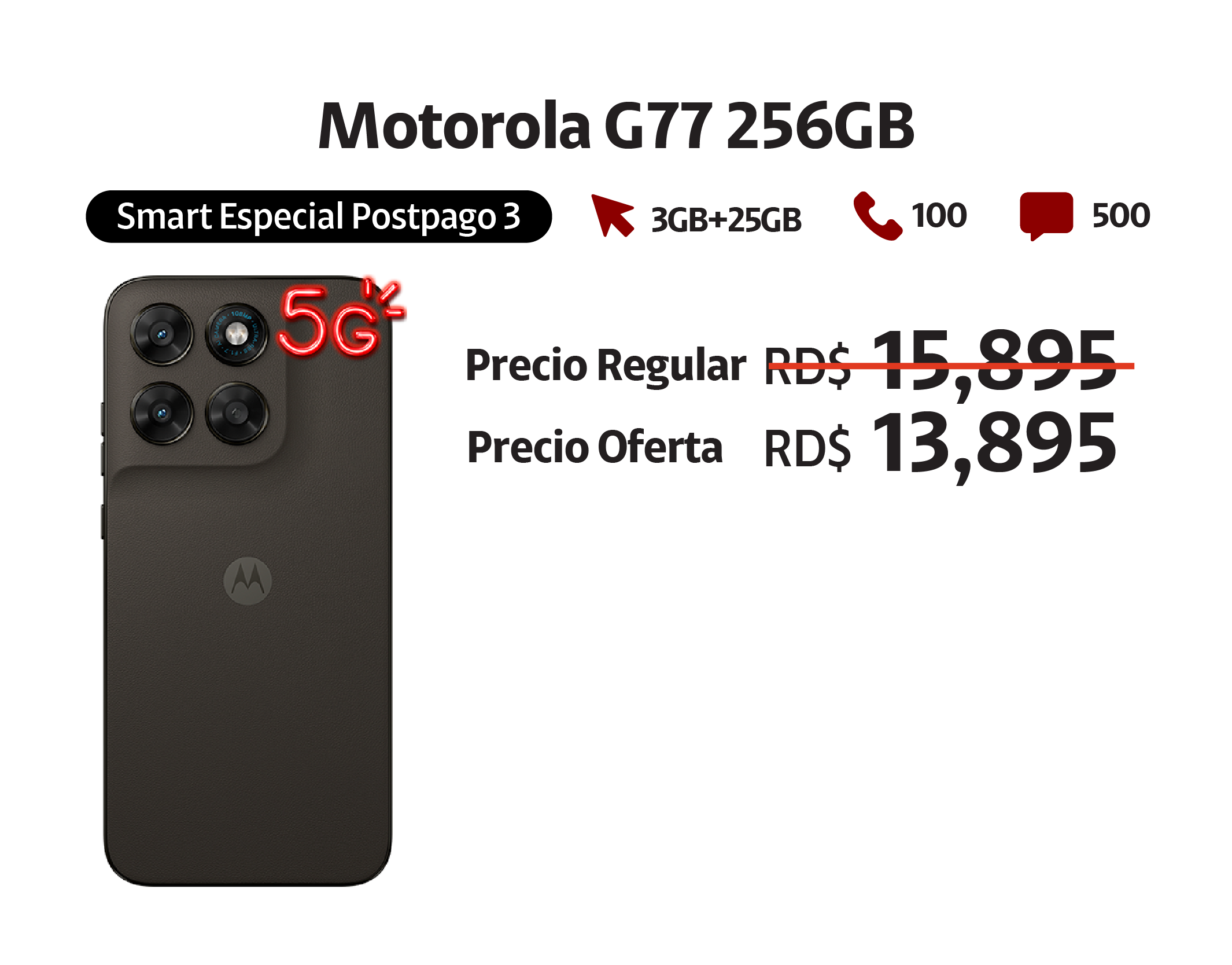 Motorola G77 256GB