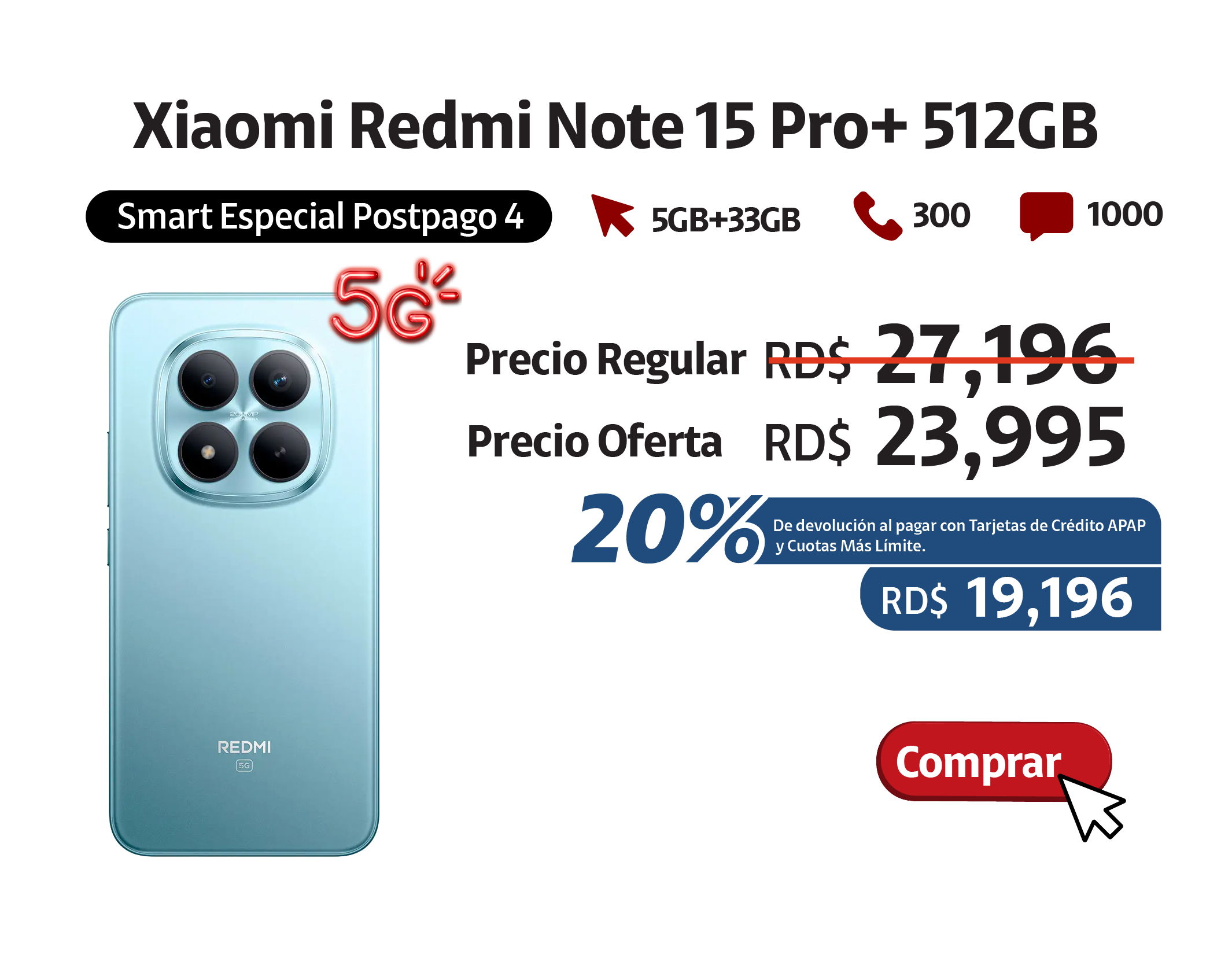 Xiaomi Redmi Note 15 Pro+ 512GB