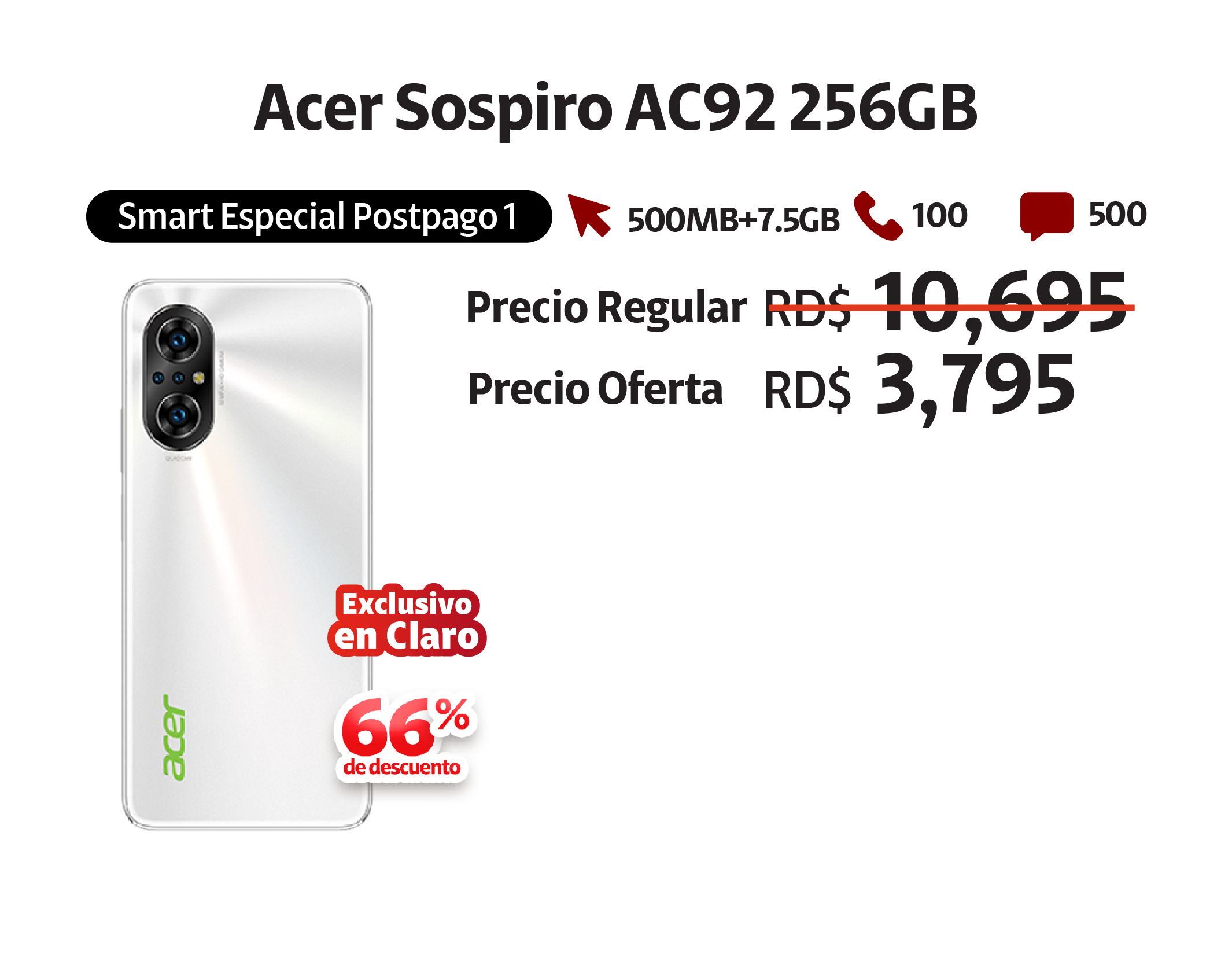 Acer Sospiro AC92 256GB
