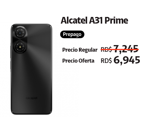 Alcatel A31 Prime LTE