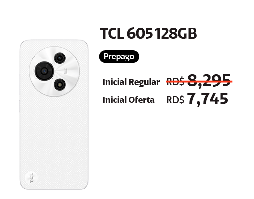 TCL 605 128GB LTE