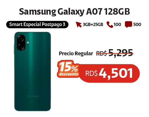 Samsung Galaxy A07 128GB