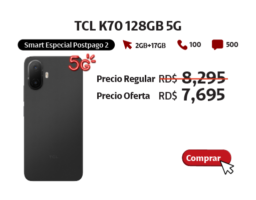 TCL K70 128GB 5G