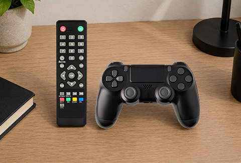 Controles de TV y de videojuegos Controles de TV y de videojuegos