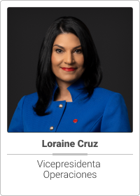 Loraine Cruz Vicepresidenta Operaciones