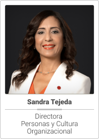 Sandra Tejeda Directora Personas y Cultura Organizacional