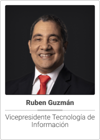 Ruben Guzmán Vicepresidente Tecnología de Información