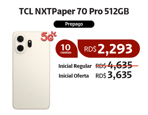 TCL NXTPaper 70 Pro 512GB