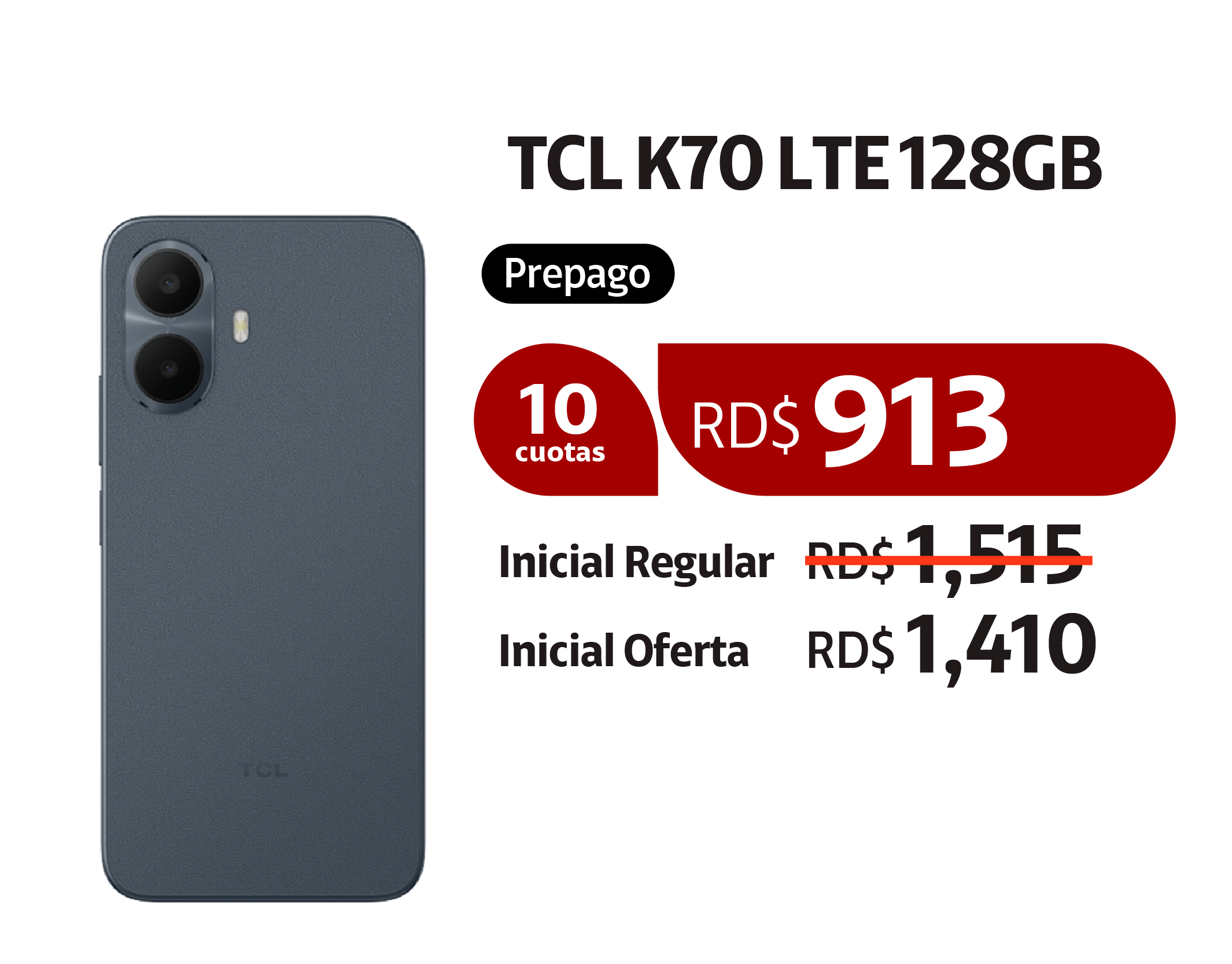 TCL K70 LTE 128GB