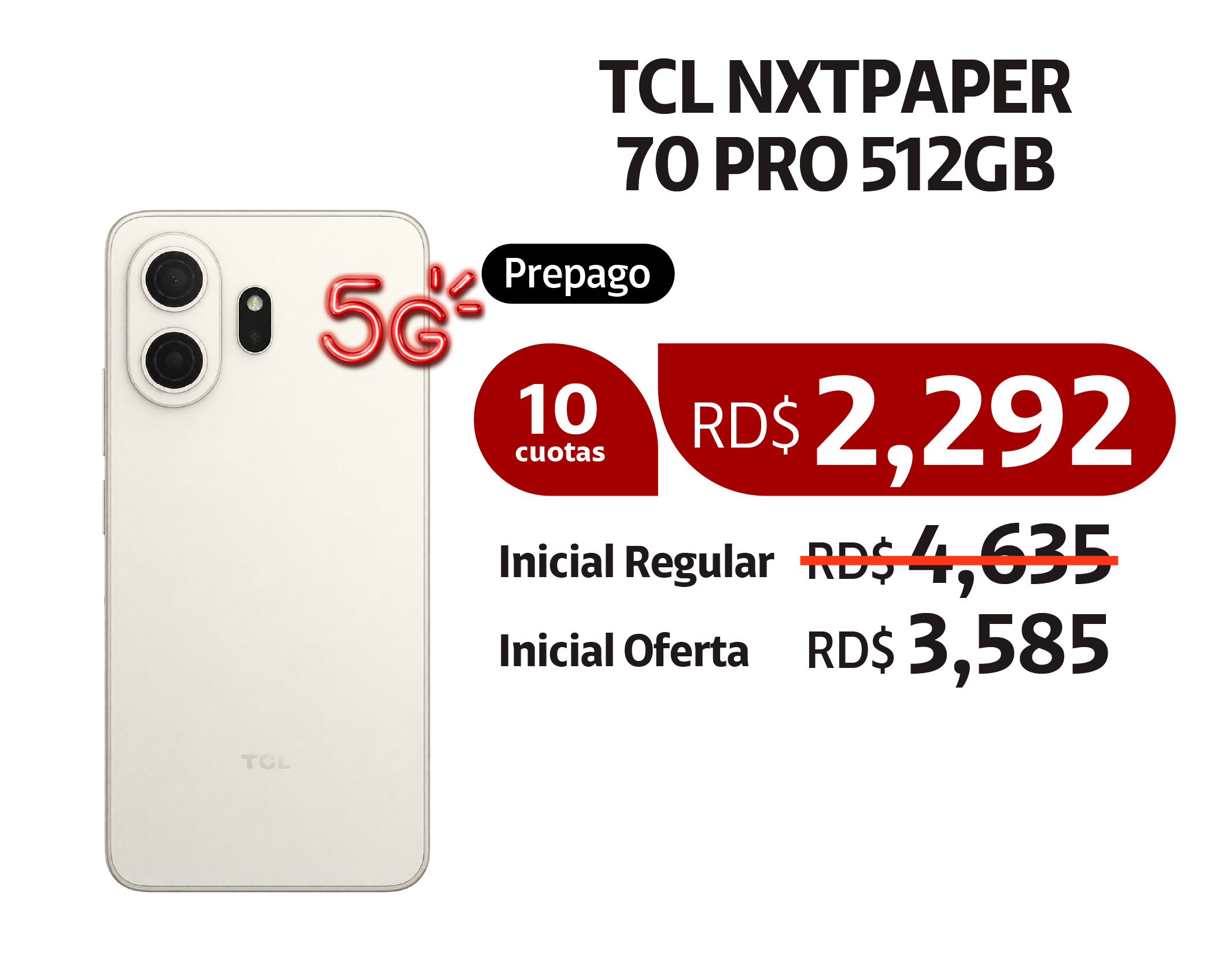 TCL NXTPAPER 70 Pro 512GB